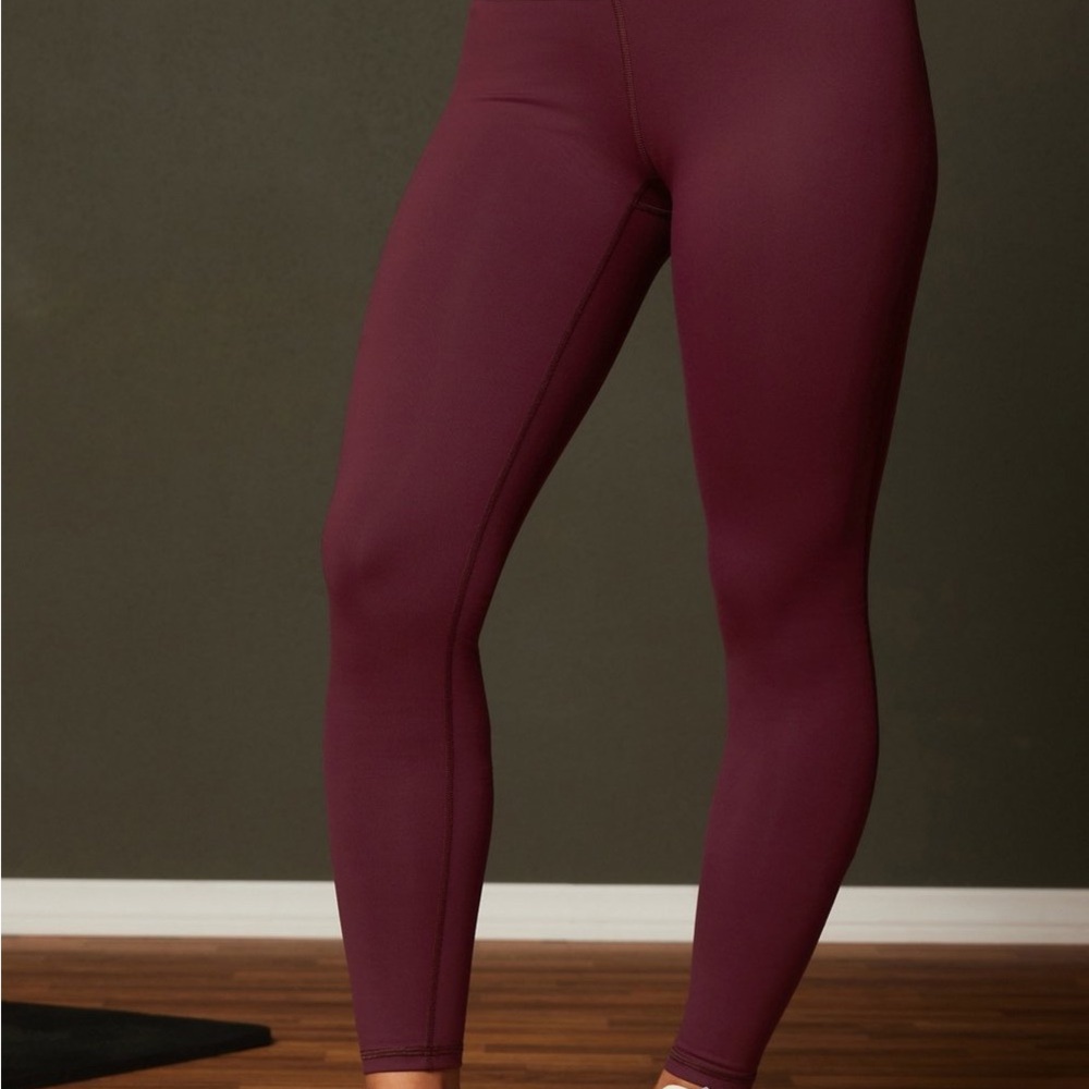 Fabletics Burgundy Leggings